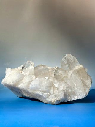 ROCK CRYSTAL CLUSTER - A-Quality from Brazil (4) Cluster The Crystal Avenues 