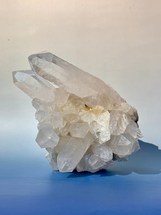 ROCK CRYSTAL CLUSTER - A-Quality from Brazil (5) Cluster The Crystal Avenues 