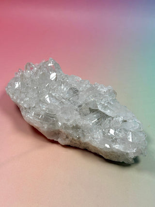 ROCK CRYSTAL CLUSTER - A-Quality from Brazil (7) Cluster The Crystal Avenues 