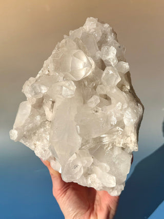 ROCK CRYSTAL CLUSTER - A-Quality from Brazil (A) Cluster The Crystal Avenues 