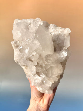 ROCK CRYSTAL CLUSTER - A-Quality from Brazil (A) Cluster The Crystal Avenues 