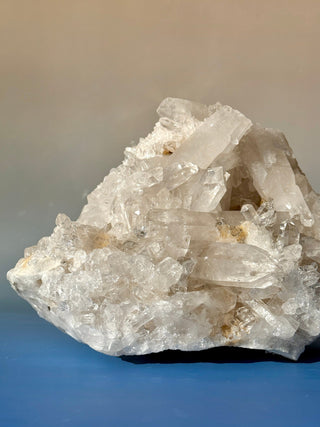 ROCK CRYSTAL CLUSTER - A-Quality from Brazil (B) Cluster The Crystal Avenues 