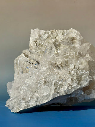 ROCK CRYSTAL CLUSTER - A-Quality from Brazil (C) Cluster The Crystal Avenues 