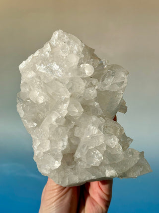 ROCK CRYSTAL CLUSTER - A-Quality from Brazil (E) Cluster The Crystal Avenues 