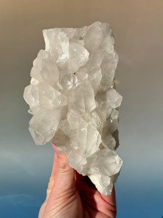 ROCK CRYSTAL CLUSTER - A-Quality from Brazil (F) Cluster The Crystal Avenues 