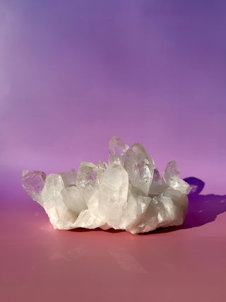 ROCK CRYSTAL CLUSTER - AA QUALITY (1) Cluster The Crystal Avenues 