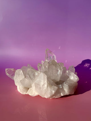 ROCK CRYSTAL CLUSTER - AA QUALITY (1) Cluster The Crystal Avenues 