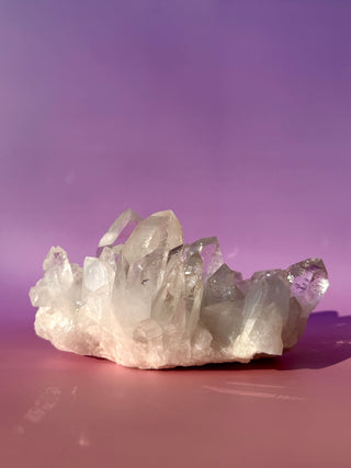 ROCK CRYSTAL CLUSTER - AA QUALITY (1) Cluster The Crystal Avenues 