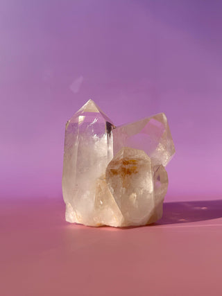 ROCK CRYSTAL CLUSTER - AA QUALITY (11) Cluster The Crystal Avenues 
