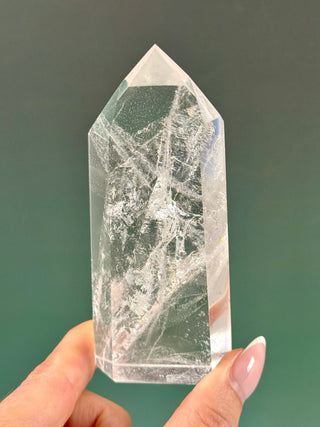 ROCK CRYSTAL TOWER - A QUALITY (10) The Crystal Avenues 