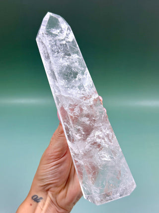 ROCK CRYSTAL TOWER - AAA QUALITY (1) The Crystal Avenues 