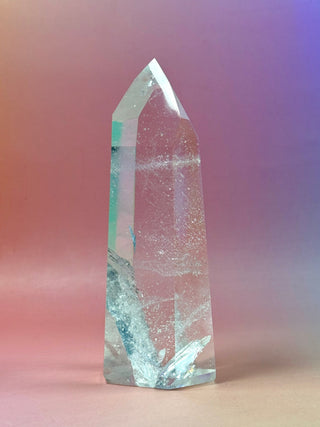 ROCK CRYSTAL TOWER - AAA QUALITY (2) The Crystal Avenues 