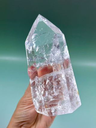 ROCK CRYSTAL TOWER - AAA QUALITY (4) The Crystal Avenues 