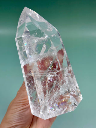 ROCK CRYSTAL TOWER - AAA QUALITY (4) The Crystal Avenues 