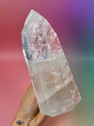 ROCK CRYSTAL TOWER XL - 1.8 KG The Crystal Avenues 
