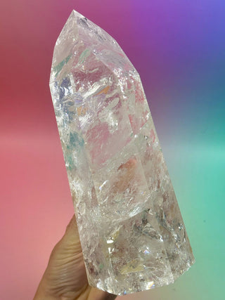 ROCK CRYSTAL TOWER XL - 2.2 KG The Crystal Avenues 