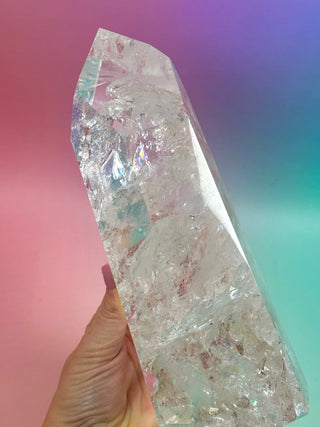 ROCK CRYSTAL TOWER XL - 2.2 KG The Crystal Avenues 