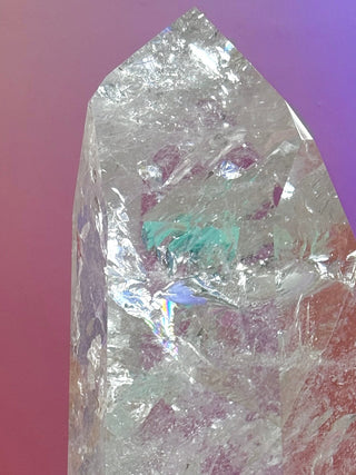 ROCK CRYSTAL TOWER XL - 2.2 KG The Crystal Avenues 