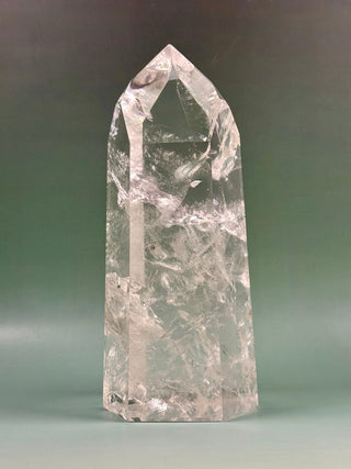 ROCK CRYSTAL TOWER XL - AAA QUALITY (1) The Crystal Avenues 