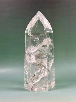 ROCK CRYSTAL TOWER XL - AAA QUALITY (1) The Crystal Avenues 
