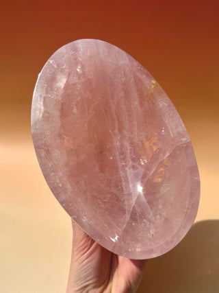 ROSE QUARTZ BOWL - EXCLUSIVE QUALITY (B) The Crystal Avenues 