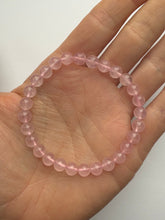 Indlæs billede til gallerivisning ROSE QUARTZ BRACELET - EXCLUSIVE (6MM) Bracelet The Crystal Avenues 
