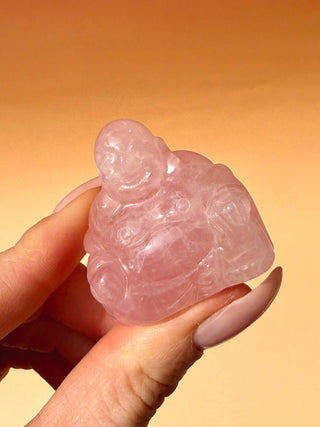 ROSE QUARTZ BUDDHA The Crystal Avenues 