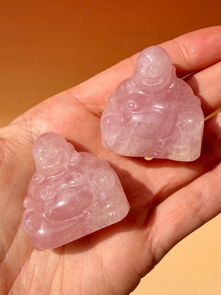 ROSE QUARTZ BUDDHA The Crystal Avenues 