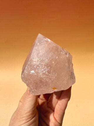 ROSE QUARTZ CUT BASE (3) The Crystal Avenues 