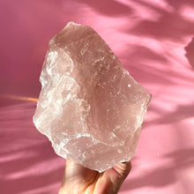 Load image into Gallery viewer, ROSE QUARTZ LARGE 1.6 KG (4) Raw Crystal The Crystal Avenues 

