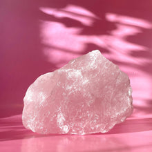 Load image into Gallery viewer, ROSE QUARTZ LARGE 2.3KG (2) Raw Crystal The Crystal Avenues 
