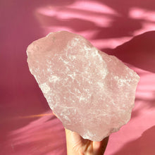 Load image into Gallery viewer, ROSE QUARTZ LARGE 2.3KG (2) Raw Crystal The Crystal Avenues 

