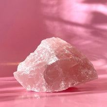 Load image into Gallery viewer, ROSE QUARTZ RAW (6) Raw Crystal The Crystal Avenues 
