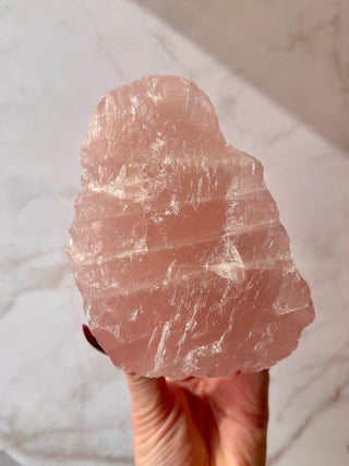 ROSE QUARTZ RAW - A-QUALITY (A1) Raw Crystal The Crystal Avenues 
