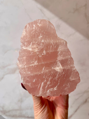 ROSE QUARTZ RAW - A-QUALITY (A1) Raw Crystal The Crystal Avenues 