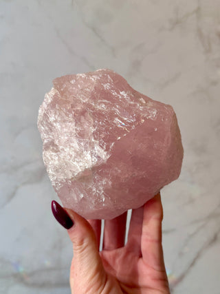 ROSE QUARTZ RAW - A-QUALITY (A2) Raw Crystal The Crystal Avenues 