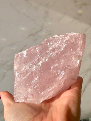 ROSE QUARTZ RAW - A-QUALITY (A4) Raw Crystal The Crystal Avenues 
