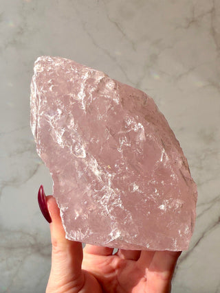 ROSE QUARTZ RAW - A-QUALITY (A4) Raw Crystal The Crystal Avenues 