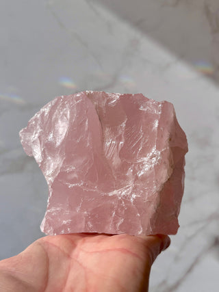 ROSE QUARTZ RAW - A-QUALITY (A5) Raw Crystal The Crystal Avenues 