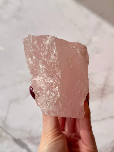 ROSE QUARTZ RAW - A-QUALITY (A7) Raw Crystal The Crystal Avenues 