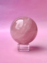 Load image into Gallery viewer, ROSE QUARTZ SPHERE (2) The Crystal Avenues 
