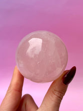 Load image into Gallery viewer, ROSE QUARTZ SPHERE (3) The Crystal Avenues 
