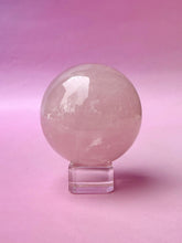 Load image into Gallery viewer, ROSE QUARTZ SPHERE (3) The Crystal Avenues 
