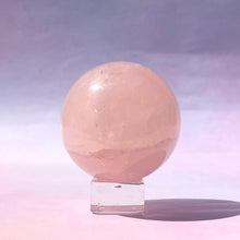 Load image into Gallery viewer, ROSE QUARTZ SPHERE (4) The Crystal Avenues 
