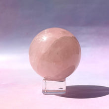 Load image into Gallery viewer, ROSE QUARTZ SPHERE (4) The Crystal Avenues 
