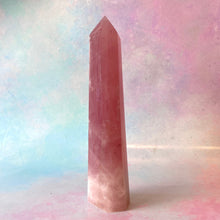 Load image into Gallery viewer, ROSE QUARTZ TOWER DARK - EXTRA QUALITY (1) The Crystal Avenues 
