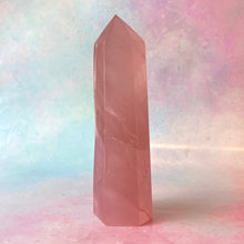 Load image into Gallery viewer, ROSE QUARTZ TOWER DARK - EXTRA QUALITY (2) The Crystal Avenues 
