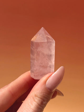 ROSE QUARTZ TOWER - EXTRA QUALITY (1) The Crystal Avenues 
