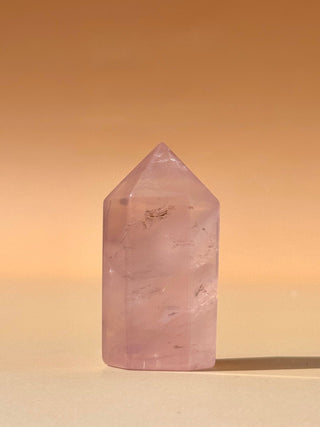 ROSE QUARTZ TOWER - EXTRA QUALITY (3) The Crystal Avenues 