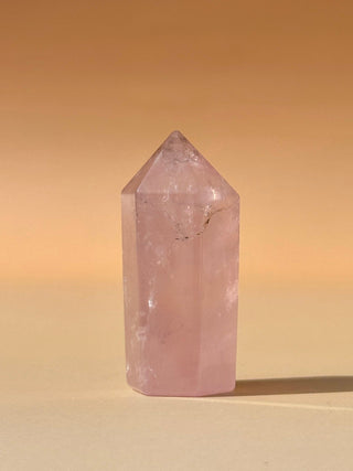 ROSE QUARTZ TOWER - EXTRA QUALITY (5) The Crystal Avenues 